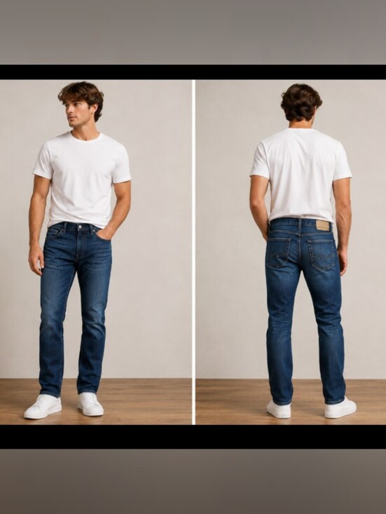 American Eagle Outfitters Other - American Eagle Outfitters Straight Jeans in Blue 28X34